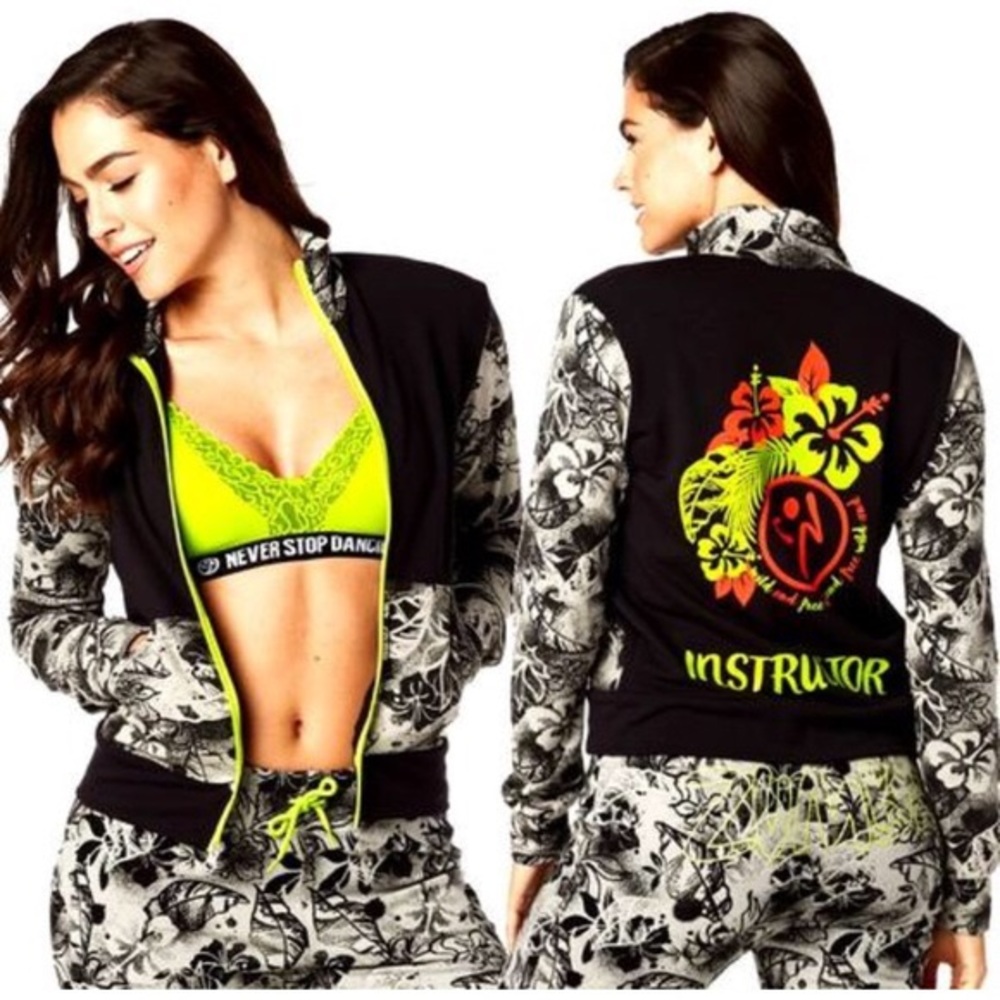 Zumba Queen Instructor Zip-Up Jacket